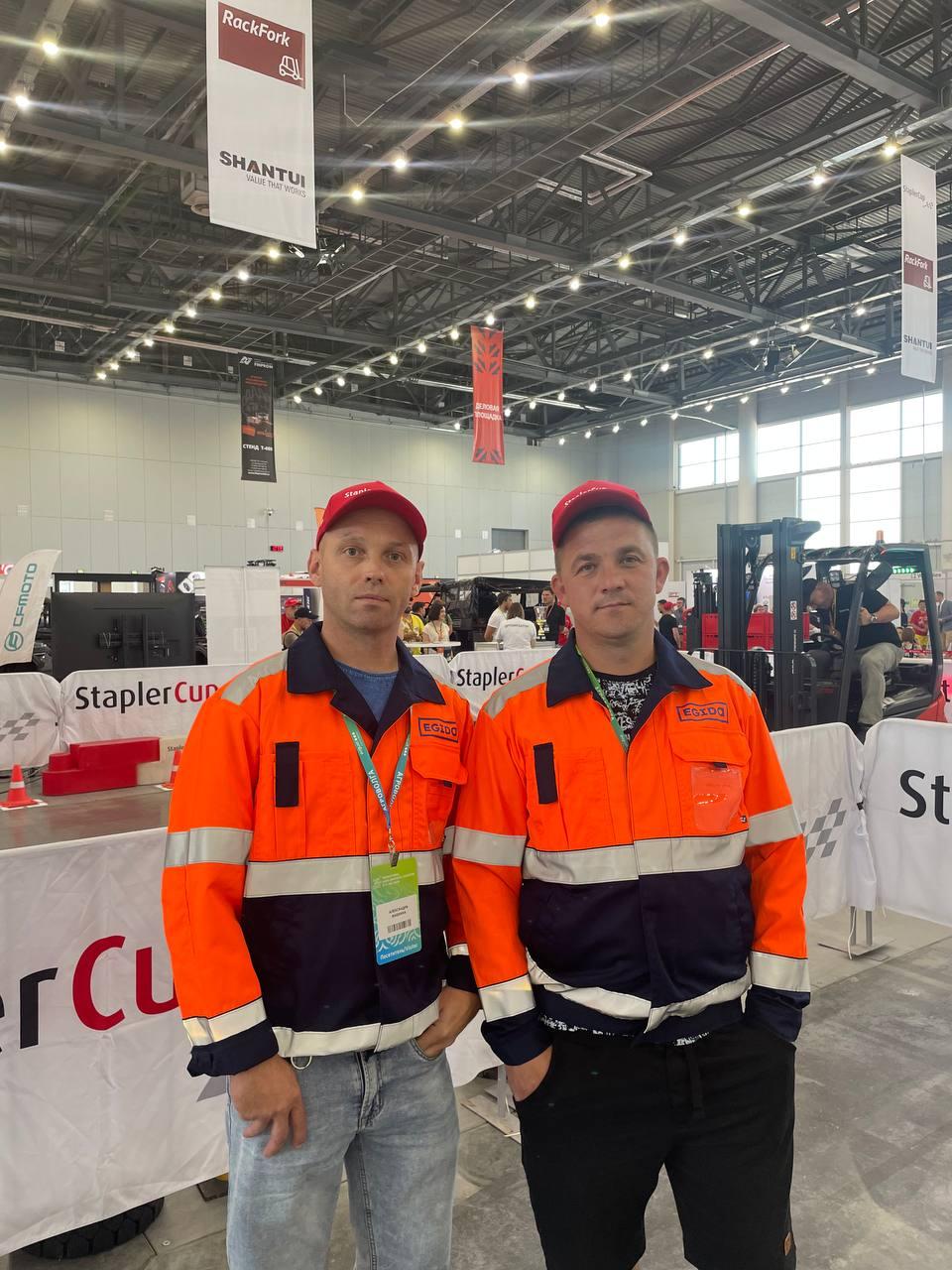 Наши сотрудники приняли участие в Региональном отборочном турнире водителей погрузчиков StaplerCup.
